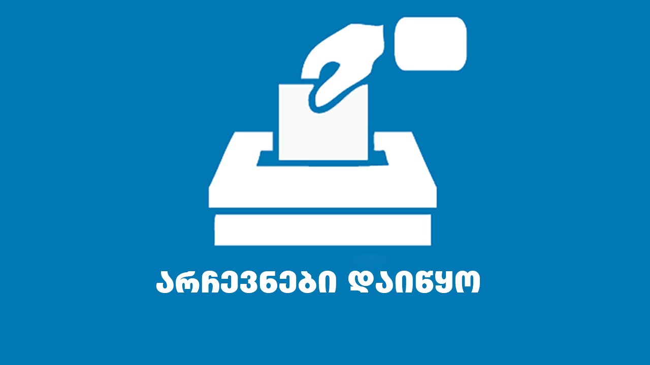 საქართველოში ადგილობრივი თვითმმართველობის არჩევნები ტარდება - საარჩევნო უბნები გაიხსნა