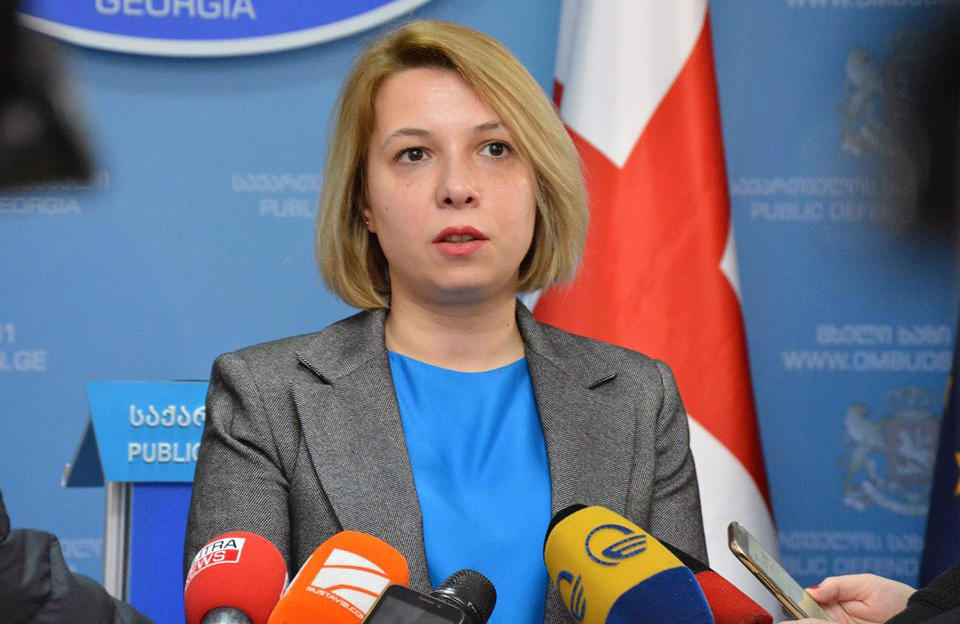 „საქართველოს სახალხო დამცველის ექსპერტთა ჯგუფი ვერ აიღებს პასუხისმგებლობას მიხეილ სააკაშვილის მკურნალობის მართვაზე“ - ნინო ლომჯარია