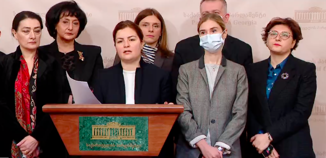 ესაა ღია გზავნილი დამოუკიდებელი ინსტიტუციების მიმართ, რომ ისინი დაისჯებიან-ოპოზიციის საგანგებო განცხადება