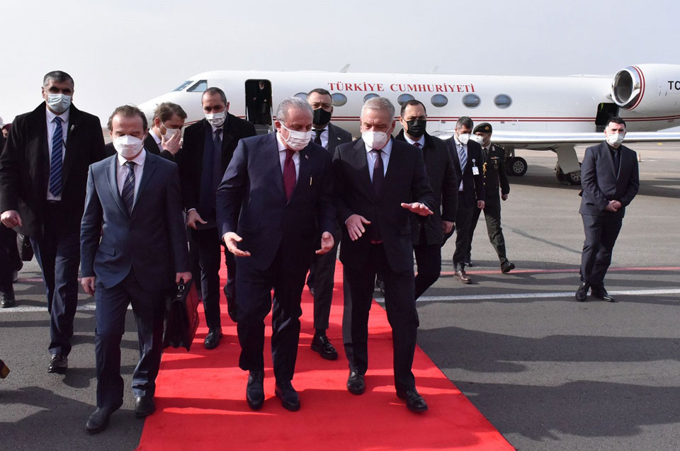 საქართველოს თურქეთის პარლამენტის თავმჯდომარე ეწვია