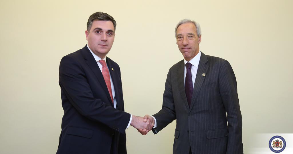 პორტუგალიისა და საქართველოს საგარეო საქმეთა მინისტრები ორმხრივი თანამშრომლობისა და საქართველოს ევროპული ინტეგრაციის პროცესში მჭიდრო თანამშრომლობაზე შეთანხმდნენ