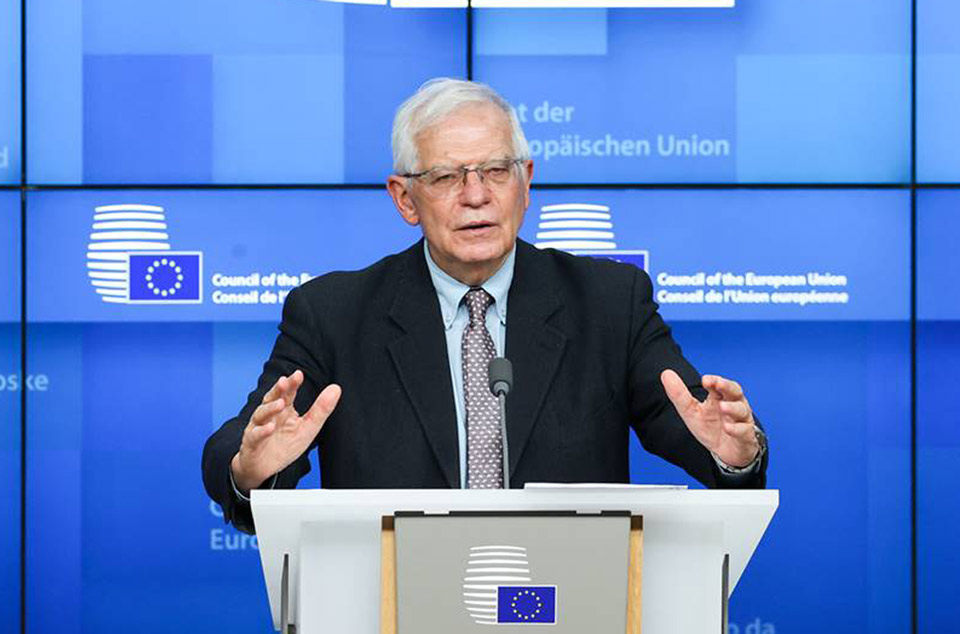 ჯოზეფ ბორელი საქართველოს, უკრაინისა და მოლდოვის განაცხადზე - წინასწარ არ შემიძლია, გითხრათ, რა იქნება ევროკომისიის პასუხი