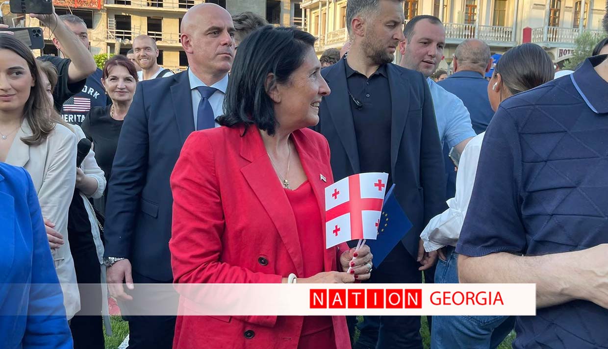 საქართველოს აქვს უფლება, იყოს იქ, სადაც მოსახლეობას უნდა, ამისთვის ყველაფერი უნდა გავაკეთოთ-სალომე ზურაბიშვილი