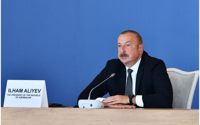 ილჰამ ალიევი - ე.წ. ზანგეზურის დერეფნის გახსნა რეგიონში მომავალი მშვიდობის ერთ-ერთი ფუნდამენტური ელემენტია