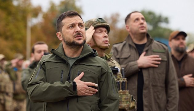 ზელენსკი: ჩვენ მხოლოდ ერთი მიმართულებით მივდივართ - წინ და გამარჯვებისკენ