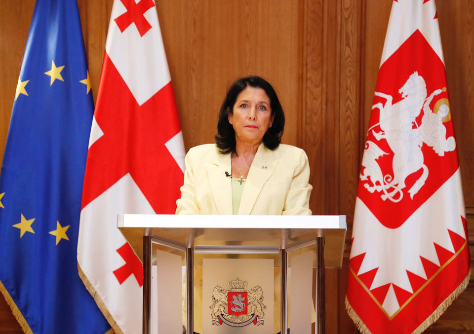 სალომე ზურაბიშვილი - მჯერა, რომ სამივე ქვეყანა, საქართველო, მოლდოვა და უკრაინა, რომლებმაც ერთად მივიღეთ ასოცირების შეთანხმება, ვნახავთ ჩვენი ქვეყნების ევროპულ ინტეგრაციას