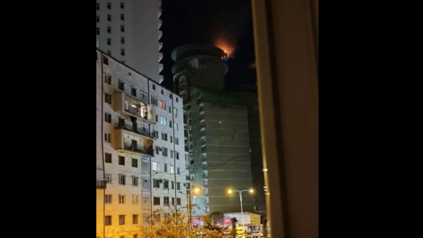 ბათუმში, ერთ-ერთ რესტორანში ხანძარია