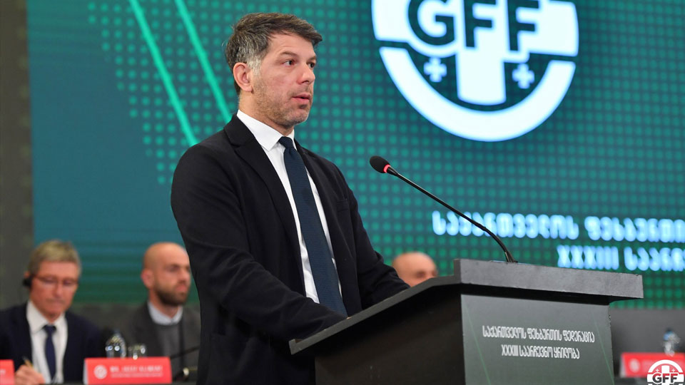 ლევან კობიაშვილი ფეხბურთის ფედერაციის პრეზიდენტად ზედიზედ მესამედ აირჩიეს