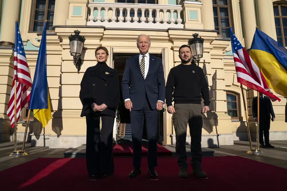ჯო ბაიდენის უკრაინაში ვიზიტის შესახებ ამერიკულმა მხარემ რუსეთს წინასწარ აცნობა