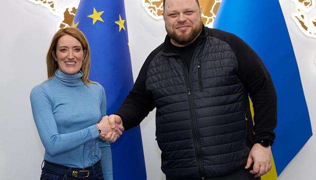 ევროპარლამენტის პრეზიდენტი რობერტა მეცოლა უკრაინაში ჩავიდა