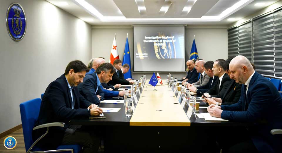 საგამოძიებო სამსახურის უფროსი პროექტის „საჯარო მმართველობის რეფორმის მხარდაჭერა საქართველოში“ წარმომადგენლებსა და ევროკავშირის სახელმწიფოების საელჩოების მეკავშირე ოფიცრებს შეხვდა