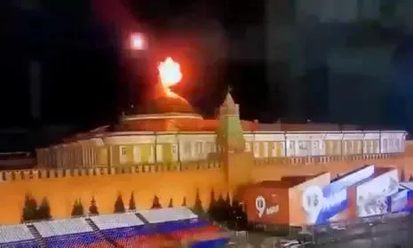 „ომის შესწავლის ინსტიტუტი“ - კრემლზე დრონით თავდასხმა რუსეთის მიერაა დადგმული