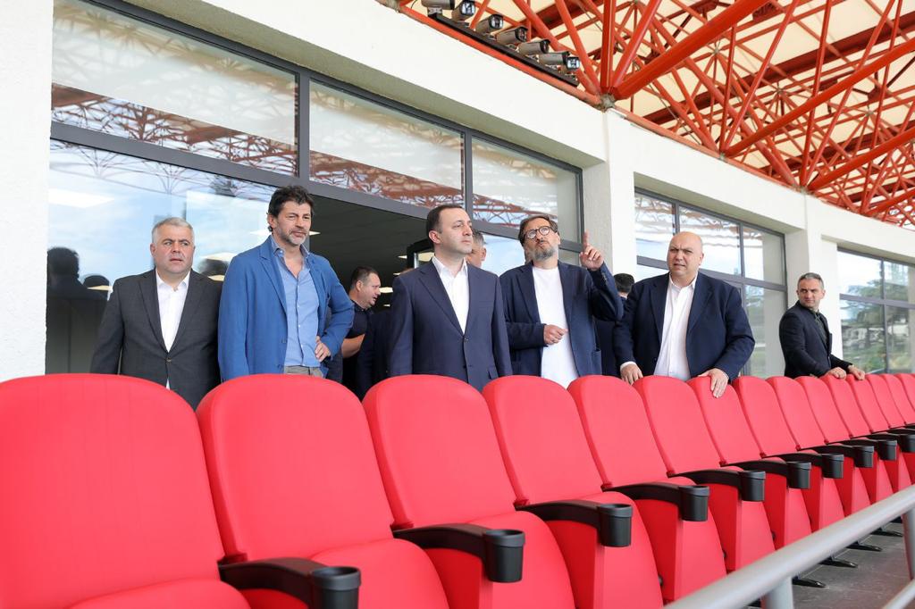 ირაკლი ღარიბაშვილმა მიხეილ მესხის სახელობის ახლად რეაბილიტირებული, უეფა-ს უმაღლესი კატეგორიის სტადიონი დაათვალიერა