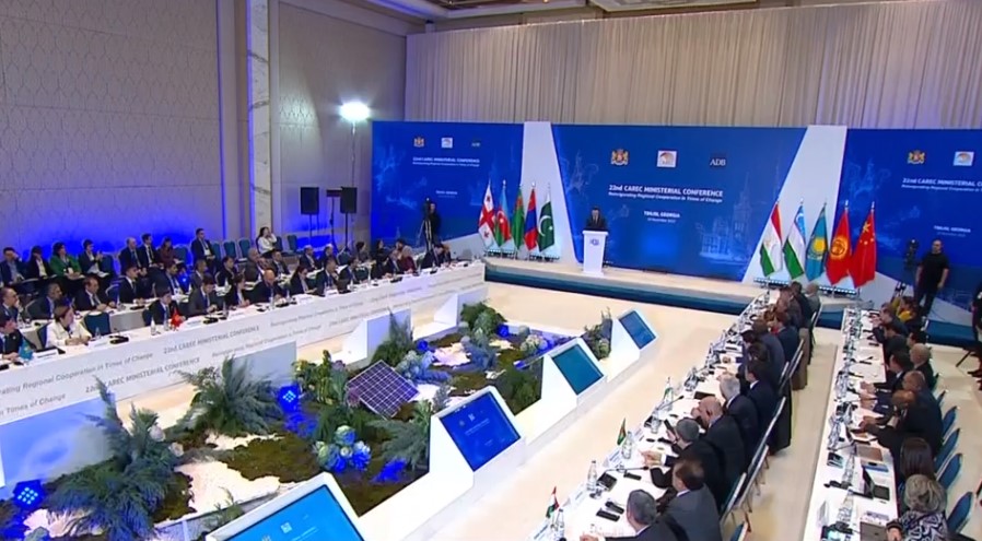 საქართველო ცენტრალური აზიის რეგიონული ეკონომიკური თანამშრომლობის 22-ე მინისტერიალს მასპინძლობს