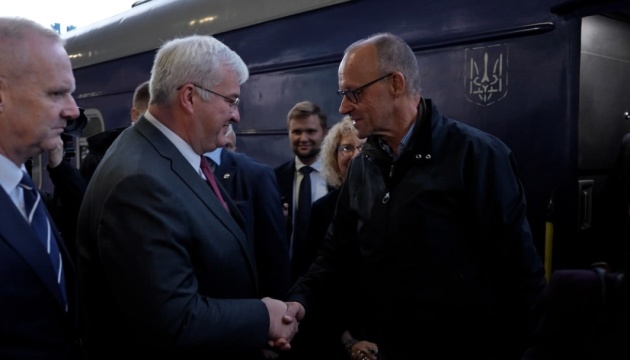 German chancellor arrives in Kyiv on surprise visit