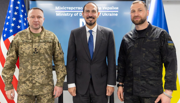 Khmara, Drapatyi discuss stable arms supplies with Lockheed Martin delegation